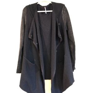 Free People  Waterfall Long Sleeve Wool Jacket-28